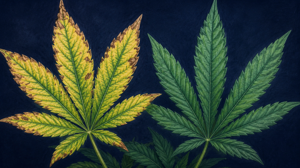 CalMag-Mangel bei Cannabis erkennen – Symptome & Ursachen