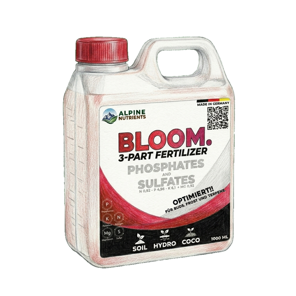 3-Part Bloom PK-Dünger für die Blütephase